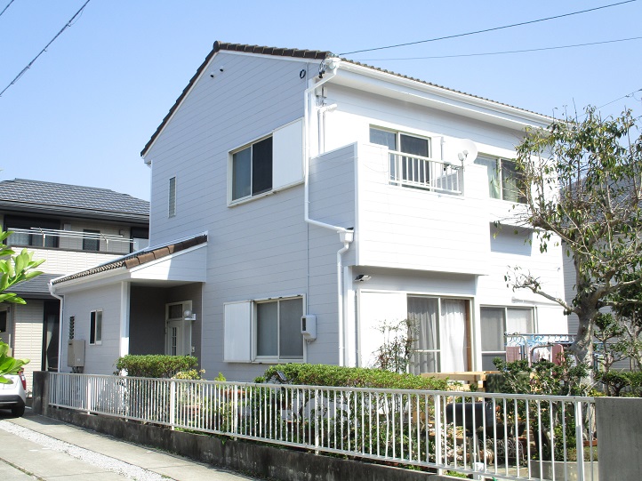 田原市H様邸外装工事完了 写真
