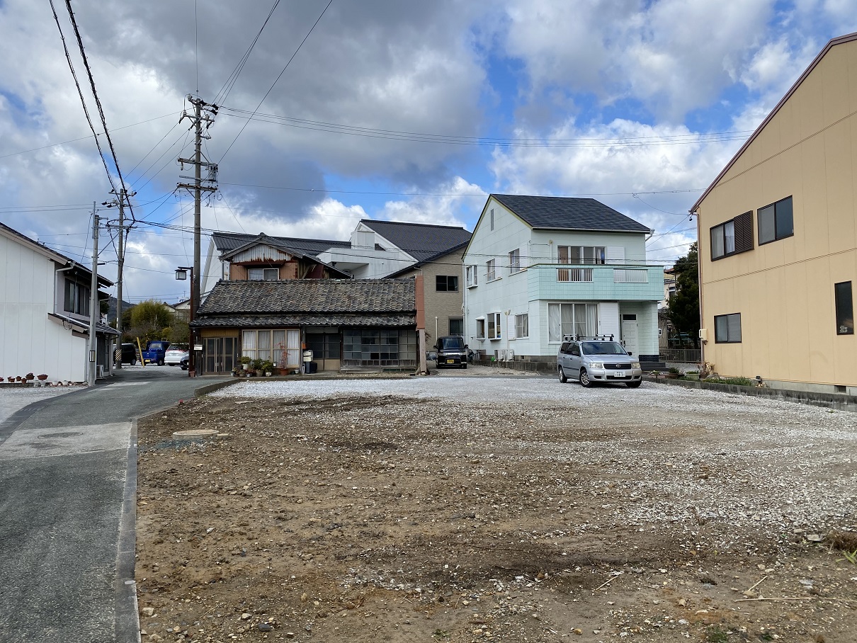 田原市Ⅰ様邸建物解体工事完了 写真