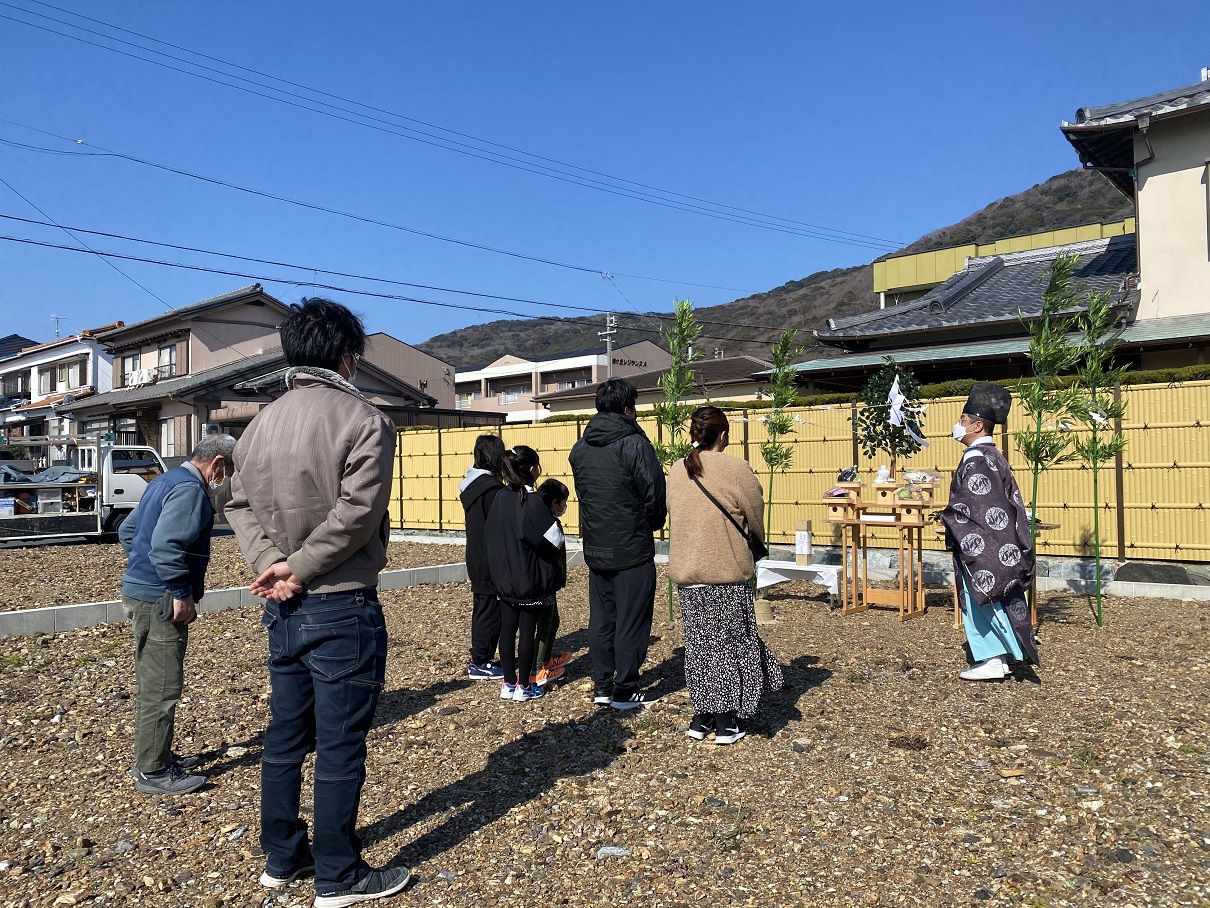 田原市K様邸地鎮祭 写真