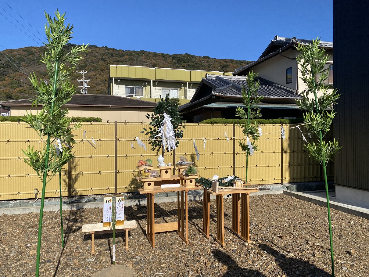 田原市H様邸地鎮祭 写真