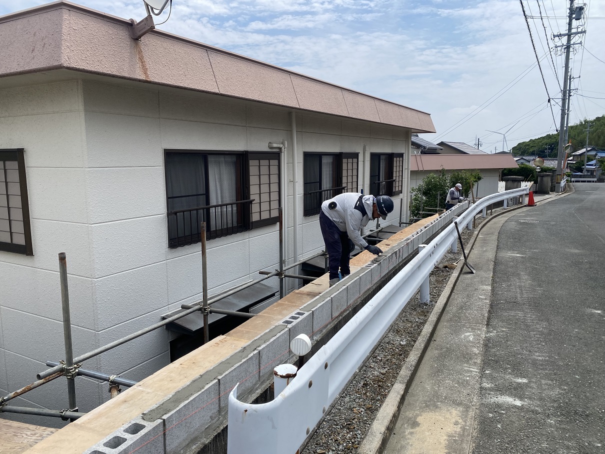 【リフォーム】T様邸ブロック塀やり替え工事 写真