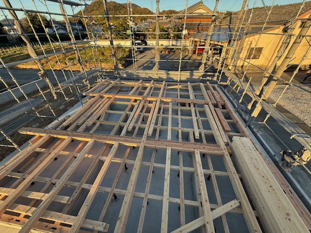 【新築】K様邸建方 写真