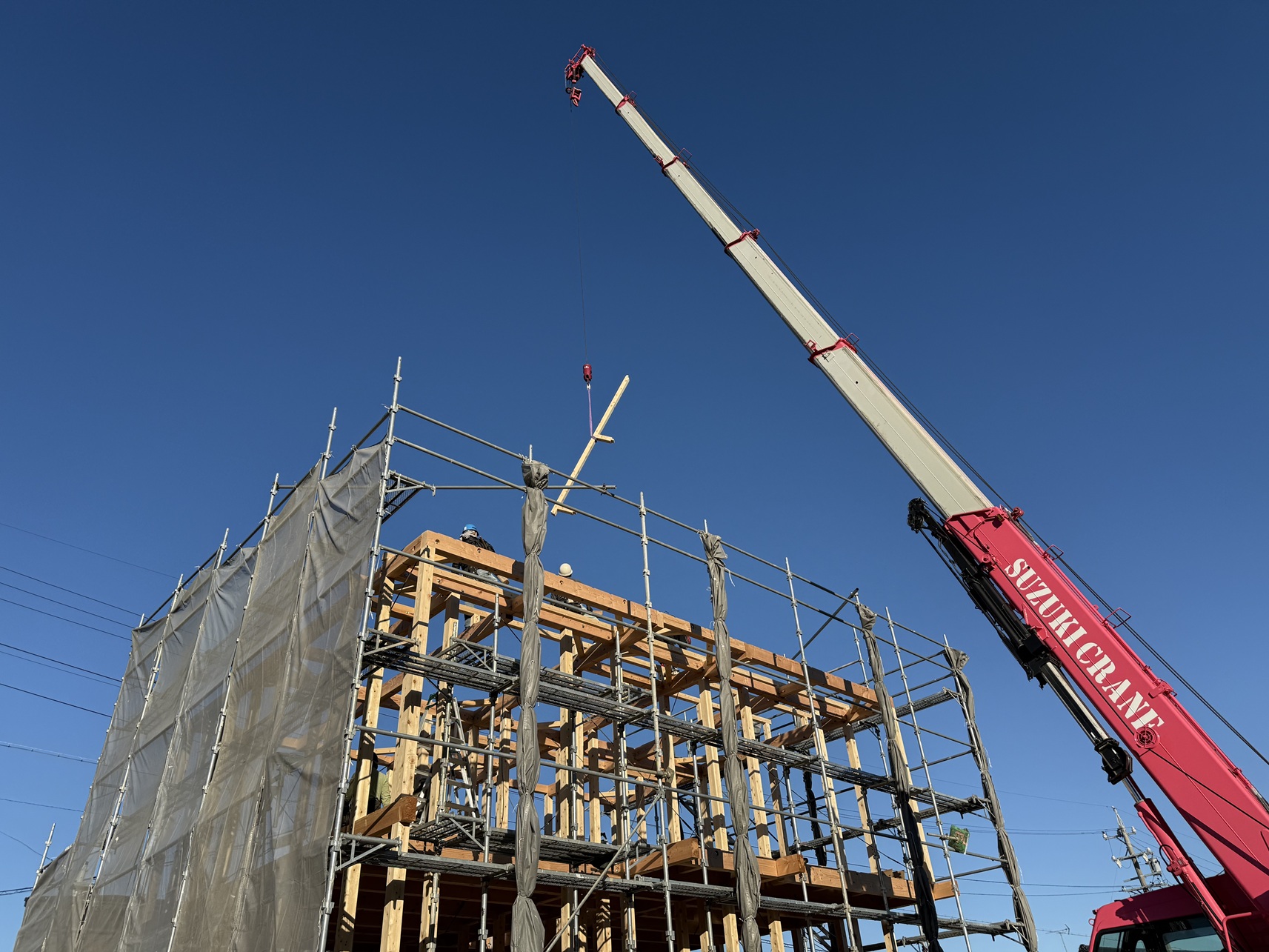 【新築】K様邸祝上棟 写真