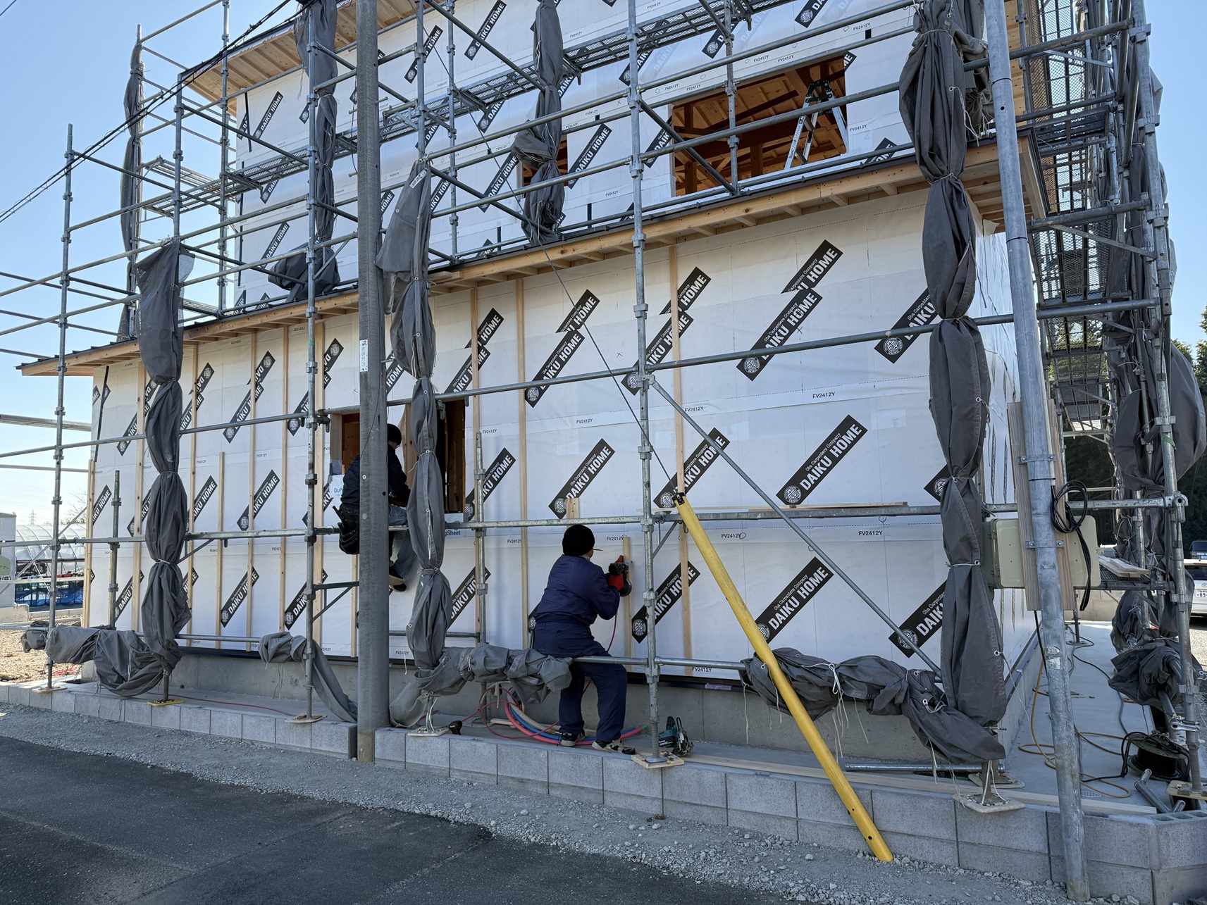 【新築】K様邸現場報告 写真