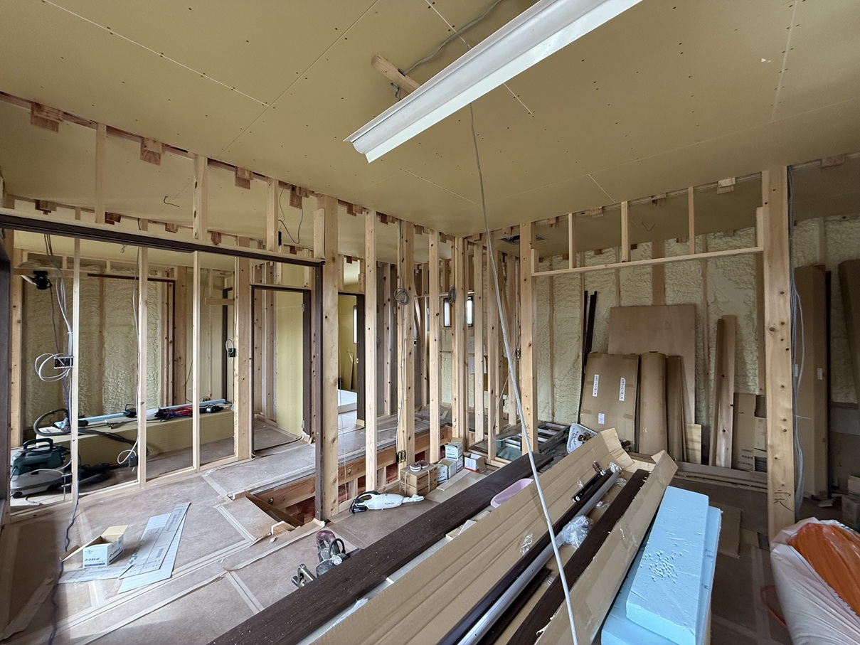 【新築】K様邸現場報告 写真