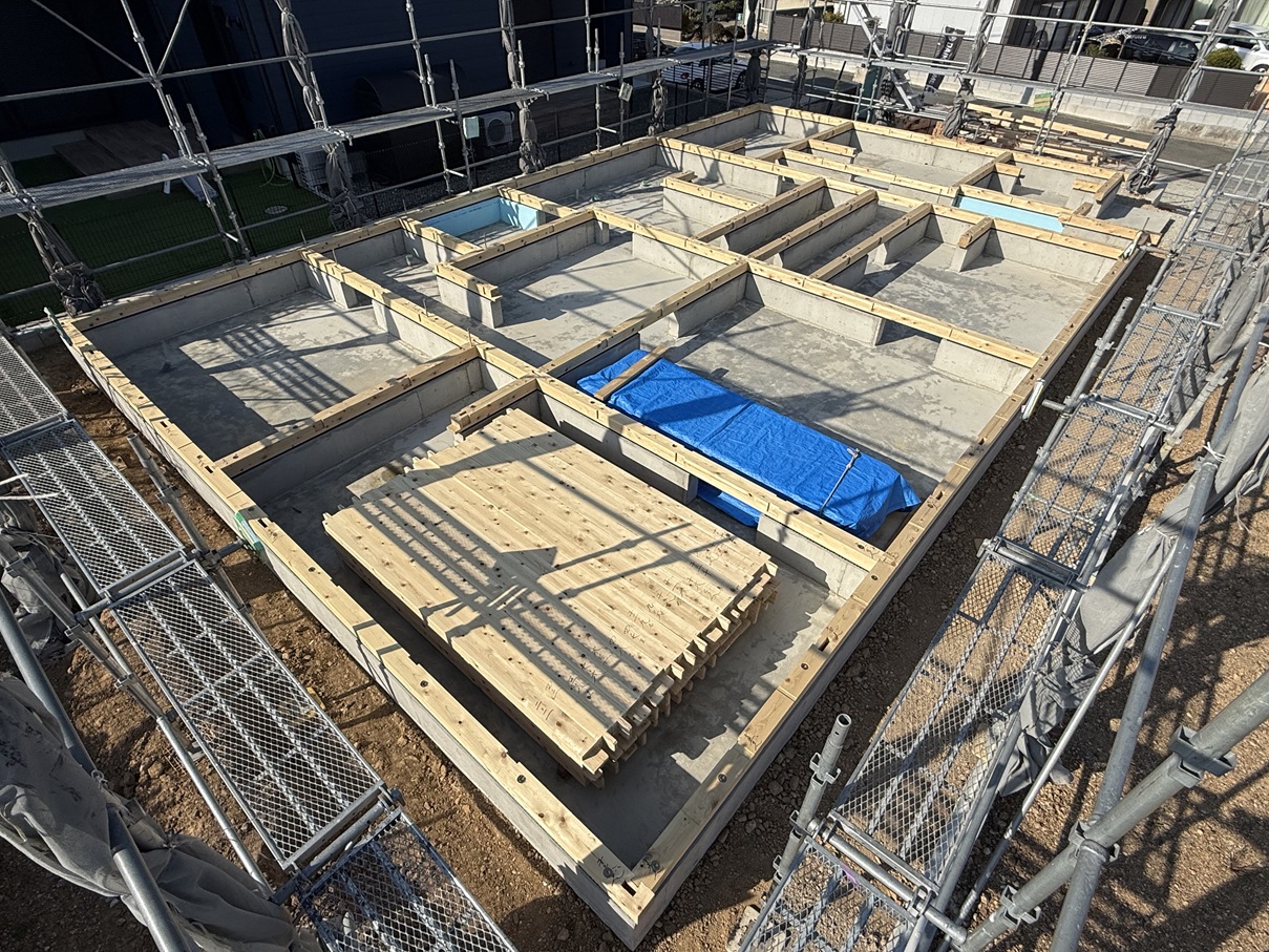 【新築】H様邸建方 写真