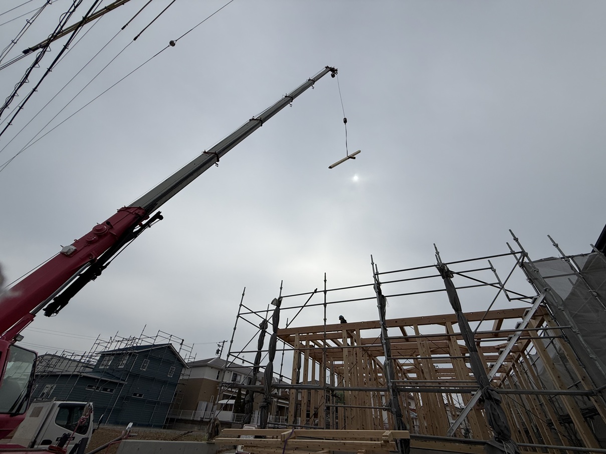 【新築】H様邸祝上棟〈長期優良住宅〉 写真