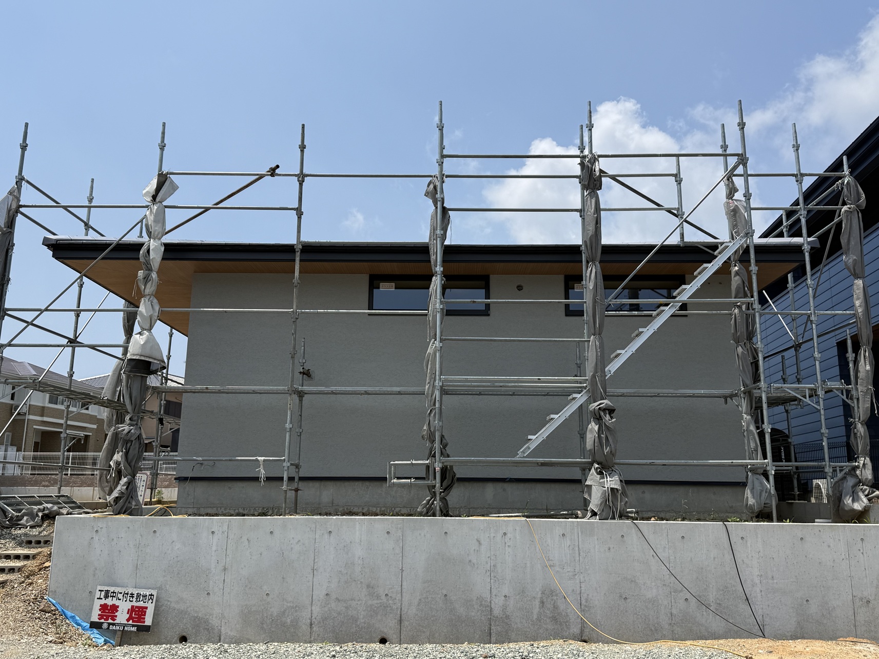 【新築】H様邸現場報告 写真