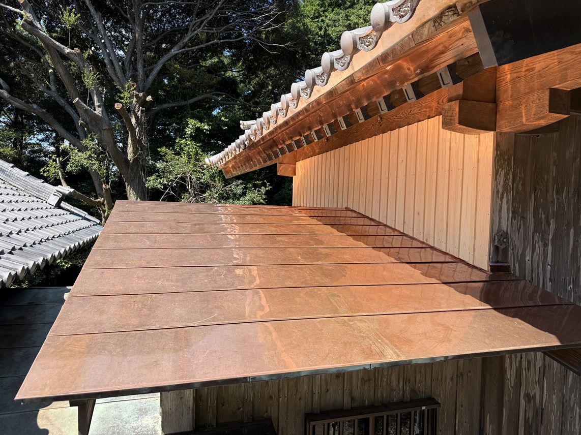 【リフォーム】神社工事完了報告 写真
