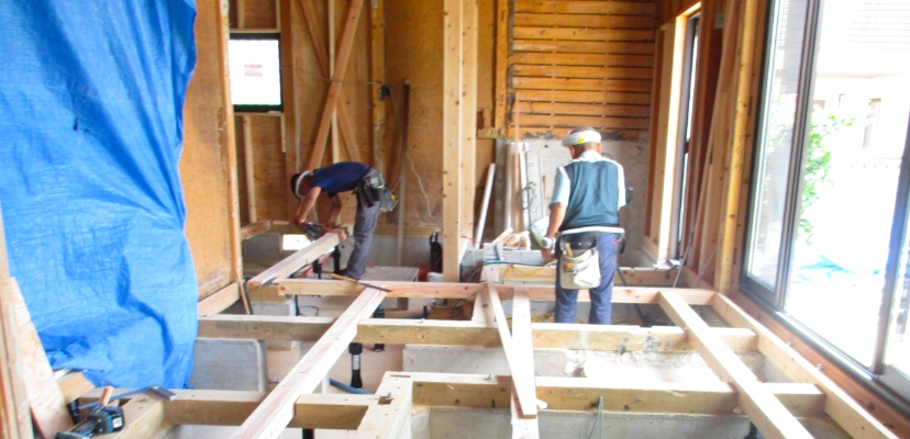 長く住み続けた家を建て替え　写真