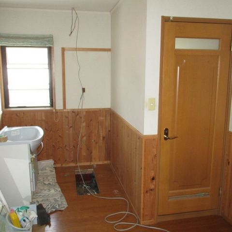 K様邸母屋2Fホール快装工事 写真