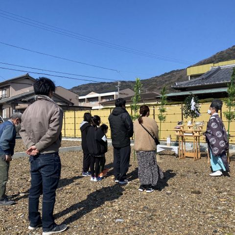 田原市K様邸地鎮祭 写真