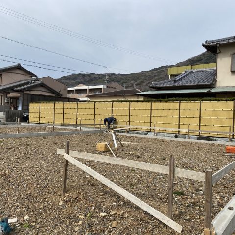 田原市K様邸着工 写真