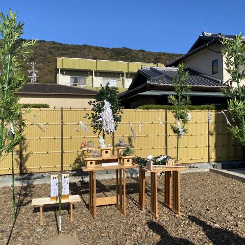 田原市H様邸地鎮祭 写真