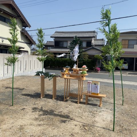 田原市T様邸地鎮祭 写真