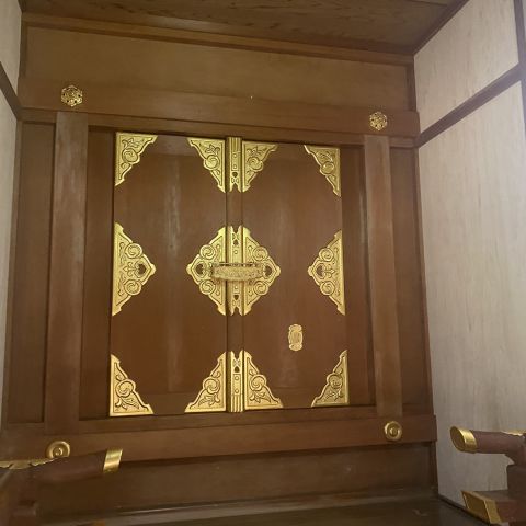 Y神社　工事完了報告 写真