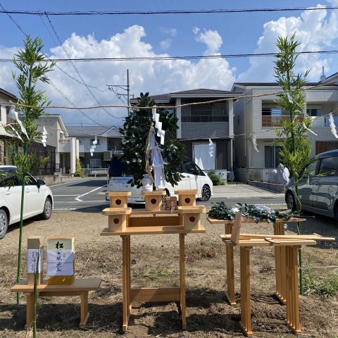 地鎮祭 写真