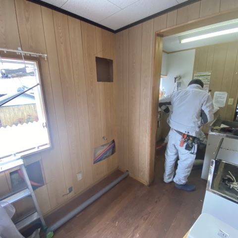 T農園様実習生棟室内簡易リフォーム工事 写真