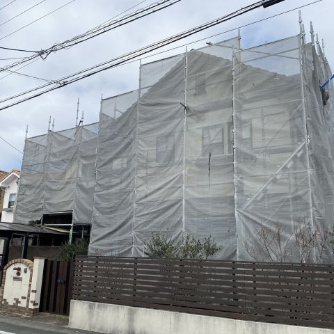 【リフォーム】K様邸外装リフレッシュ工事 写真