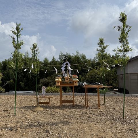 地鎮祭 写真