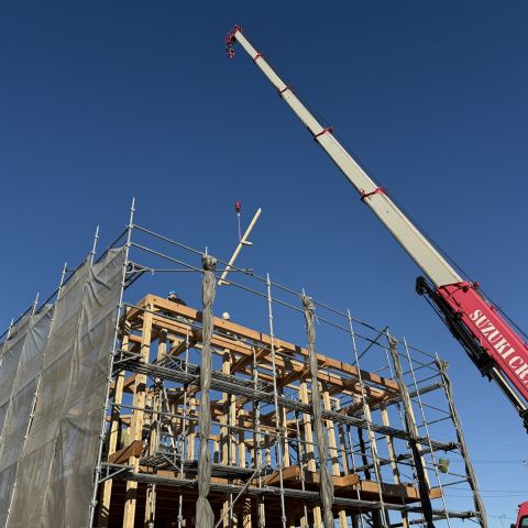 【新築】K様邸祝上棟 写真