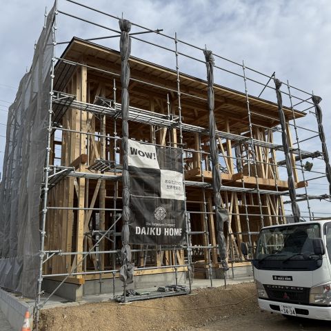 【新築】K様邸現場報告 写真