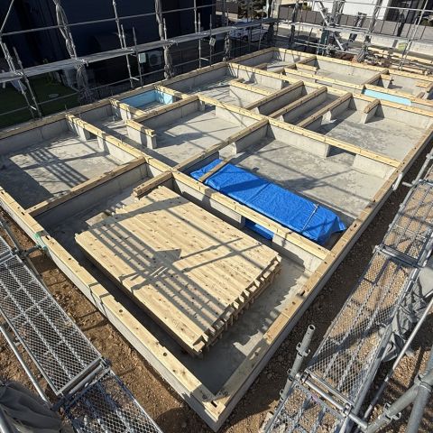 【新築】H様邸建方 写真